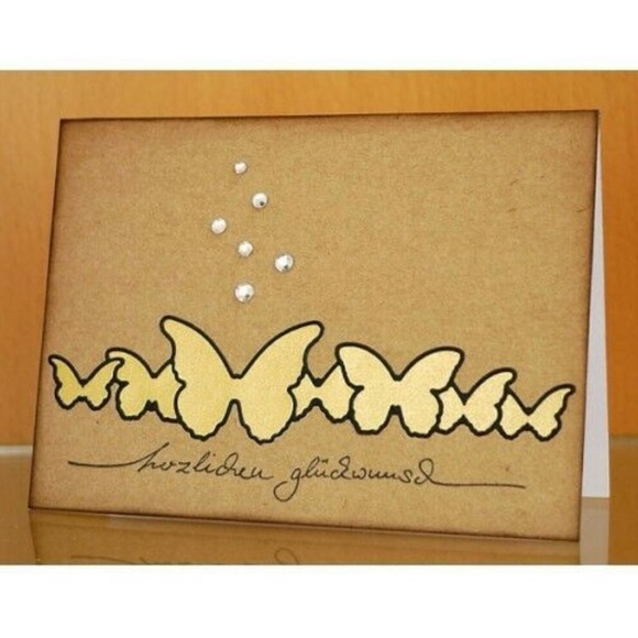 Memory Box Blissful butterfly border die 5.5 x 1.3 inches - Picture 6 of 9